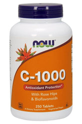 NOW Foods - Vitamin C-1000 with Rose Hips & Bioflavonoids - Nutri.se